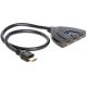 DeLOCK 87619 videojel kapcsoló HDMI