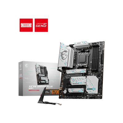 MSI Alaplap AM5 MAG X670E GAMING PLUS WIFI AMD X670, ATX