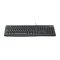 Logitech K120 Corded Keyboard billentyűzet USB QWERTY Nemzetközi amerikai Fekete