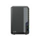 Synology DiskStation DS224+ tárolószerver NAS Asztali Ethernet/LAN csatlakozás Fekete J4125