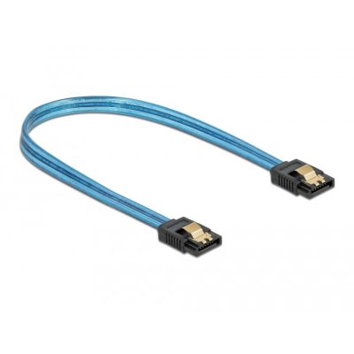 DeLOCK 82121 SATA kábel 0,2 M SATA 7-pin Kék