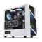 Thermaltake Commander C31 TG Snow ARGB Edition Midi Tower Fekete, Fehér