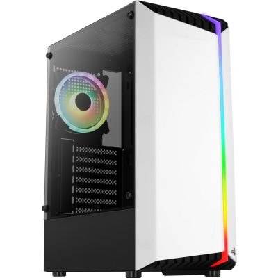 Aerocool Bionic Midi Tower Fehér