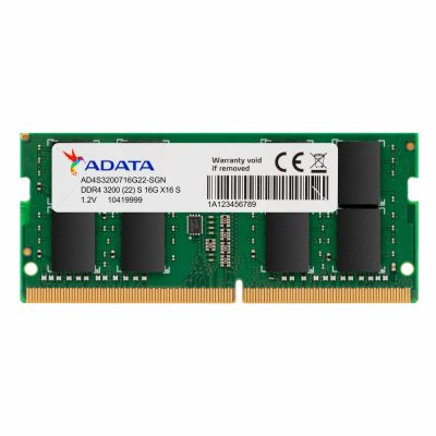 ADATA AD4S320016G22-BGN memóriamodul 16 GB 1 x 16 GB DDR4 3200 Mhz