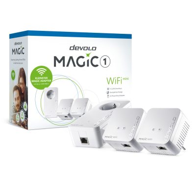 Devolo Magic 1 WiFi mini Network Kit 1200 Mbit/s Ethernet/LAN csatlakozás Wi-Fi Fehér