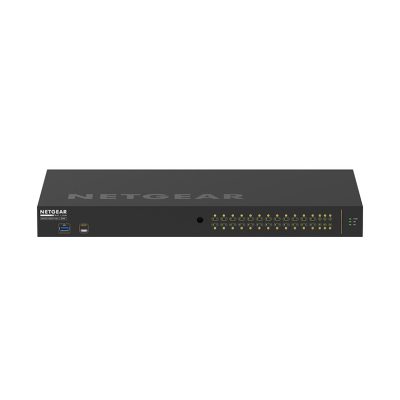 NETGEAR GSM4230P-100EUS hálózati kapcsoló Vezérelt L2/L3 Gigabit Ethernet (10/100/1000) Ethernet-áramellátás (PoE) támogatása 1U Fekete