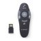 Gembird *Wireless presenter with laser pointer lézer mutató 660 nm 10 M Fekete