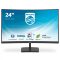 Philips E Line 241E1SC/00 LED display 59,9 cm (23.6") 1920 x 1080 pixelek Full HD Fekete