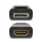 Axagon RVD-HI video átalakító kábel DisplayPort HDMI Fekete