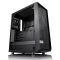 Fractal Design Meshify C – TG Midi Tower Fekete, Átlátszó