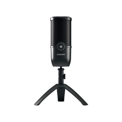 CHERRY UM 3.0 Fekete Asztali mikrofon