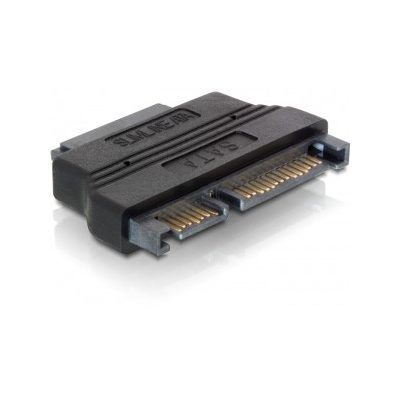 DeLOCK SATA 22-pin / Slim SATA Adapter SATA 22-pin M Slim SATA 13-pin FM Fekete