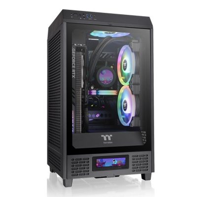 Thermaltake The Tower 200 Mini Tower Fekete