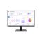 Lenovo ThinkVision T32p-30 LED display 80 cm (31.5") 3840 x 2160 pixelek 4K Ultra HD Fekete