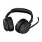 Jabra Evolve2 55 Headset Vezeték nélküli Fejpánt Iroda/telefonos ügyfélközpont Bluetooth Dokkoló Fekete