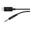 Belkin RockStar™ 3.5mm Audio Cable with USB-C™ Connector audio kábel USB C Fekete