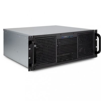 Inter-Tech 4U 40240 Rack Fekete, Szürke