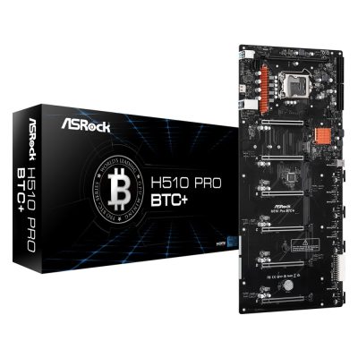 BONTOTT - Asrock H510 Pro BTC+ Intel H510 LGA 1200 (Socket H5)