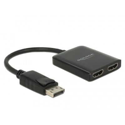 DeLOCK 87769 videó elosztó DisplayPort 2x HDMI