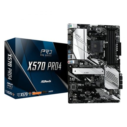 Asrock X570 Pro4 AMD X570 AM4 foglalat ATX