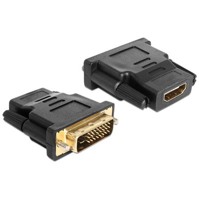 DeLOCK 65466 csatlakozó átlakító DVI 24+1 HDMI Fekete