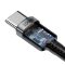Baseus Cafule USB kábel 2 M USB 2.0 USB C Fekete