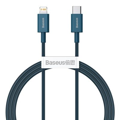 Baseus CATLYS-A03 Lightning kábel 1 M Kék
