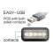 DeLOCK EASY-USB 2.0-A - USB 2.0 micro-B, 1m USB kábel USB A Micro-USB B Fekete