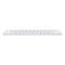 Apple Magic Keyboard (2024) Touch ID Bluetooth Keyboard White HU