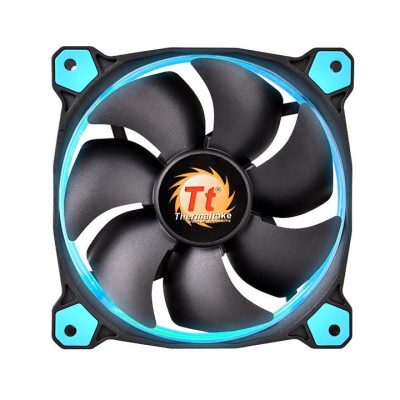 Thermaltake Riing 14 Számítógép ház Ventilátor 14 cm Fekete, Kék