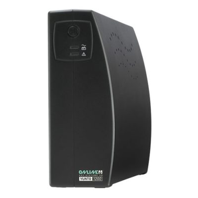 ONLINE USV-Systeme YUNTO 1200 szünetmentes tápegység (UPS) Vonal interaktív 1,2 kVA 720 W 5 AC kimenet(ek)