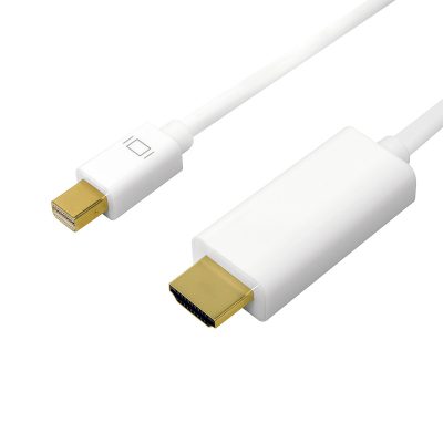 LogiLink CV0123 video átalakító kábel 2 M Mini DisplayPort HDMI A-típus (Standard) Fehér