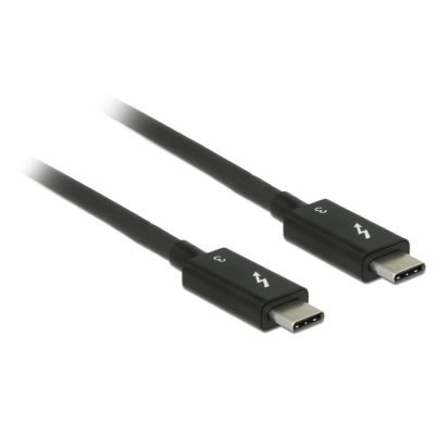 DeLOCK 84844 USB kábel 0,5 M USB 3.2 Gen 2 (3.1 Gen 2) USB C Fekete