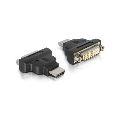 DeLOCK Adapter HDMI / DVI HDMI M DVI 25-pin FM Fekete