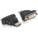 DeLOCK Adapter HDMI / DVI HDMI M DVI 25-pin FM Fekete