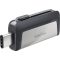 SanDisk Ultra Dual Drive USB Type-C USB flash meghajtó 32 GB USB Type-A / USB Type-C 3.2 Gen 1 (3.1 Gen 1) Fekete, Ezüst
