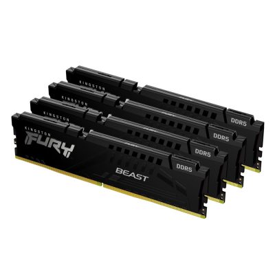 Kingston Technology FURY Beast memóriamodul 64 GB 4 x 16 GB DDR5 5200 MHz