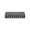 NETGEAR 8-Port Gigabit Ethernet PoE+ Plus Switch (GS308EP) Vezérelt L2/L3 Gigabit Ethernet (10/100/1000) Ethernet-áramellátás (PoE) támogatása Fekete