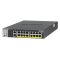 NETGEAR M4300-16X Vezérelt L3 10G Ethernet (100/1000/10000) Ethernet-áramellátás (PoE) támogatása 1U Fekete