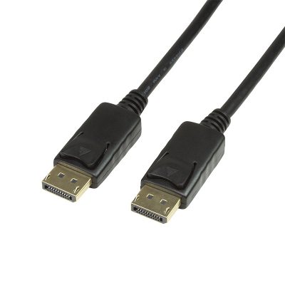 LogiLink CV0077 DisplayPort kábel 10 M Fekete