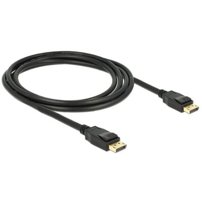 DeLOCK 2m Displayport 1.2a Fekete