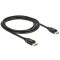 DeLOCK 2m Displayport 1.2a Fekete