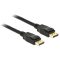 DeLOCK 2m Displayport 1.2a Fekete