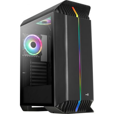 Aerocool Gladiator Duo Midi Tower Fekete