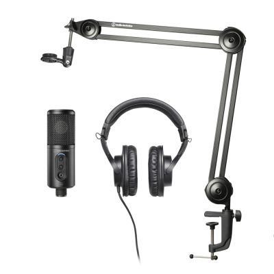 Audio-Technica Creator Pack Fekete PC-mikrofon