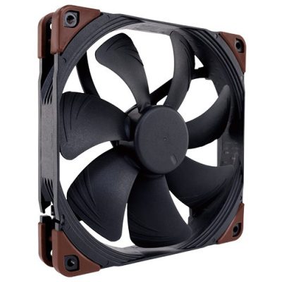 Noctua NF-A14 industrialPPC-2000 Számítógép ház Ventilátor 14 cm Fekete, Barna