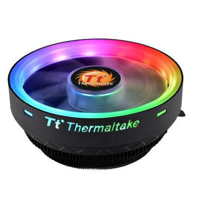 Thermaltake UX100 ARGB Lighting Processzor Hűtő 12 cm Fekete