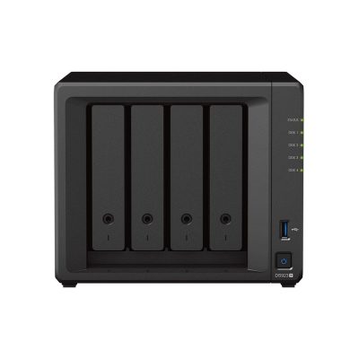 Synology DiskStation DS923+ NAS Mini Tower Ryzen Embedded R1600 4 GB DDR4 8 TB HDD DiskStation Manager Fekete