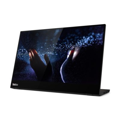 Lenovo M14t LED display 35,6 cm (14") 1920 x 1080 pixelek Full HD Érintőképernyő Fekete