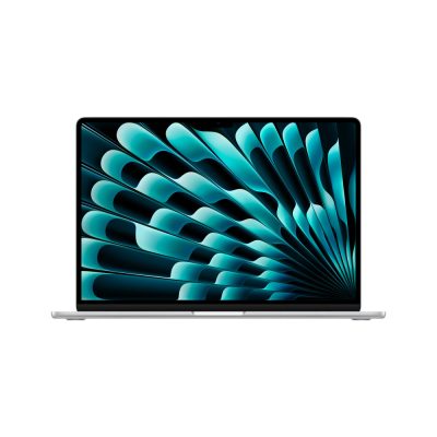 Apple MacBook Air Apple M M3 Laptop 38,9 cm (15.3") 8 GB 256 GB SSD Wi-Fi 6E (802.11ax) macOS Sonoma Ezüst